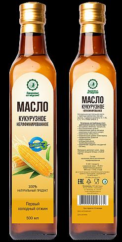 Кукурузное масло 500 мл ОПТ фото 1