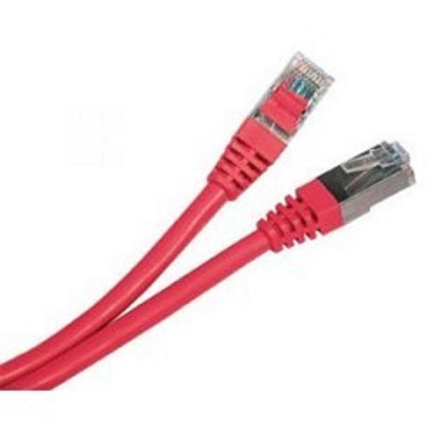 NEOMAX (NM13001-020R) Шнур коммут. UTP 2 м, cat.5е, красный, многожильный фото 1