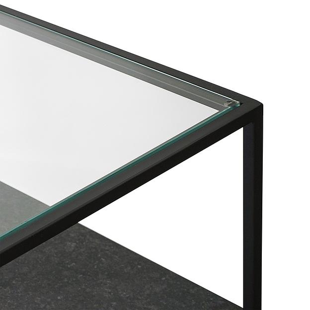 Столик журнальный Mayen, 100х50 см, черный фото 4