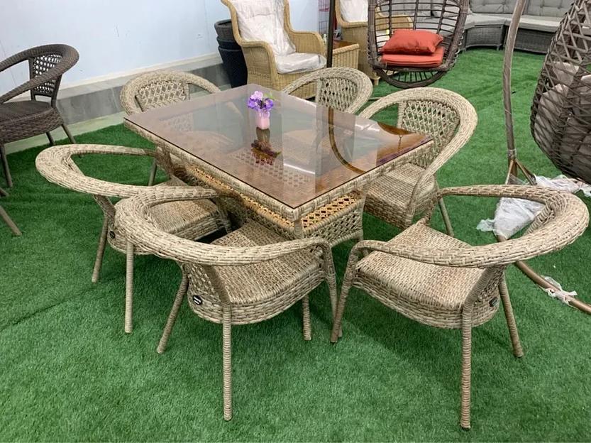 Комплект ротанговой мебели, Деко на 6 персон, под заказ фото 1