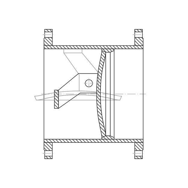 Клапаны обратные поворотные приварные 19с49нж, 19лс49нж, 19нж49нж фото 7