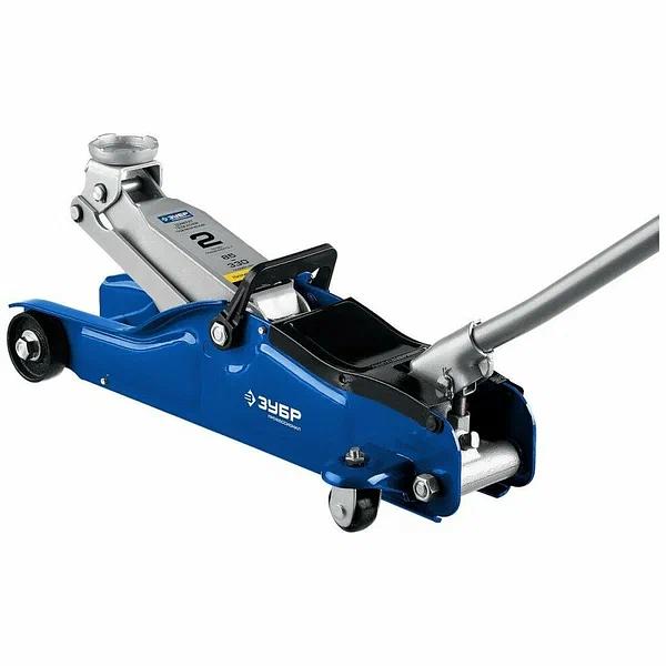 Домкрат Зубр «43056-2» Т35 гидравлический подкатной ОПТ фото 3