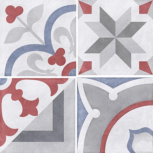 Керамогранит CERSANIT Motley 298x298 пэчворк многоцветный микс 14494 (MO4A452) цена за м2 фото 1