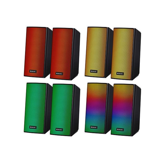 Акустическая 2.0 система Defender Spitfire black (6Вт, питание от USB, bluetooth) (65047) фото 2