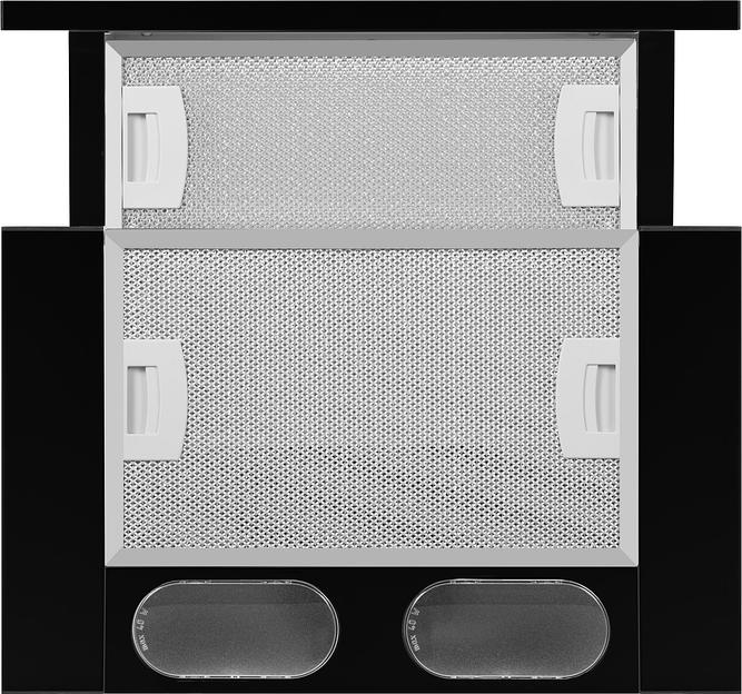 Вытяжка встраиваемая Weissgauff TEL 450 EB черный управление: кнопочное (1 мотор) фото 3