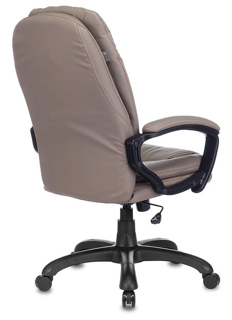 Кресло руководителя Бюрократ CH-868N серый искусственная кожа крестовина пластик фото 4