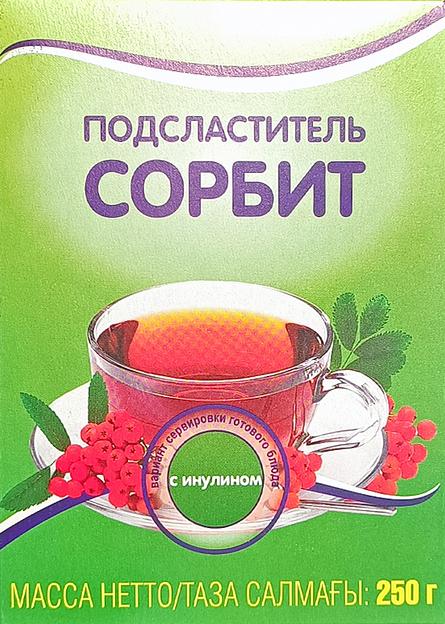 Сорбит пищевой фасованный с инулином «Сладис» 250 г порошок ОПТ фото 1