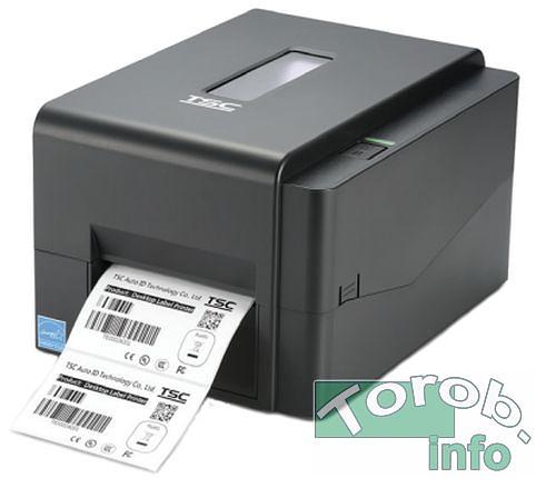 TSC TE200 USB - Термотрансферный принтер этикеток. разрешение 203 dpi, скорость печати 152 мм/сек фото 1