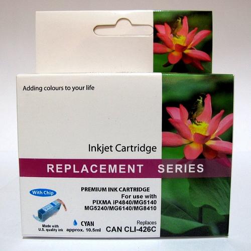 Картридж Canon CLI-426C Cyan Jet Tek опт фото 2