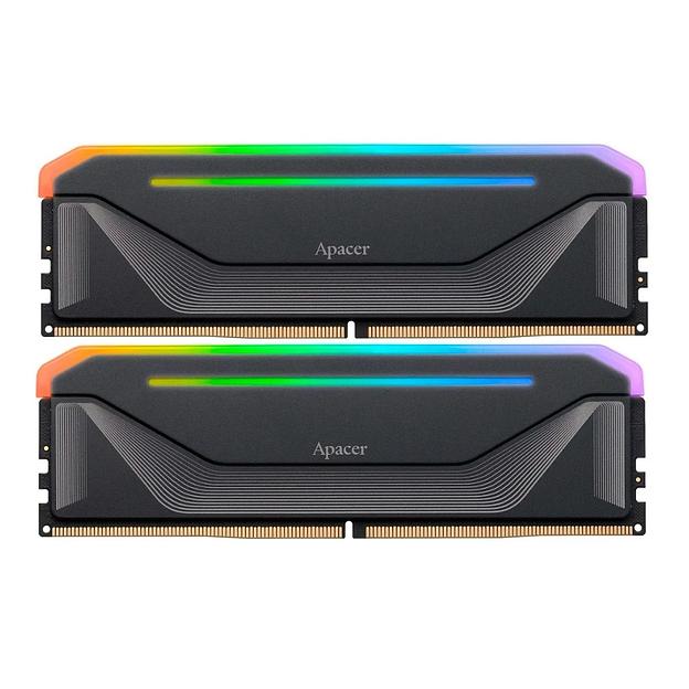 Модуль памяти DIMM DDR5-6400 32GB (16GBx2) RGB AH5U32G64C652NBAA-2 APACER фото 1