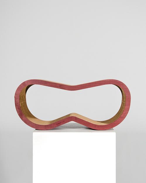 Когтеточка Слэш с деревянным ободком, Махагон, опт фото 1