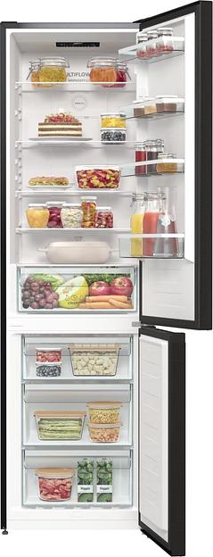 Холодильник Gorenje NRK6202EBXL4 2-хкамерн. черный мат. фото 9