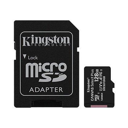 Карта памяти MicroSD 128GB Class 10 UHS-I A1 C10 Kingston SDCS2/128GB фото 1