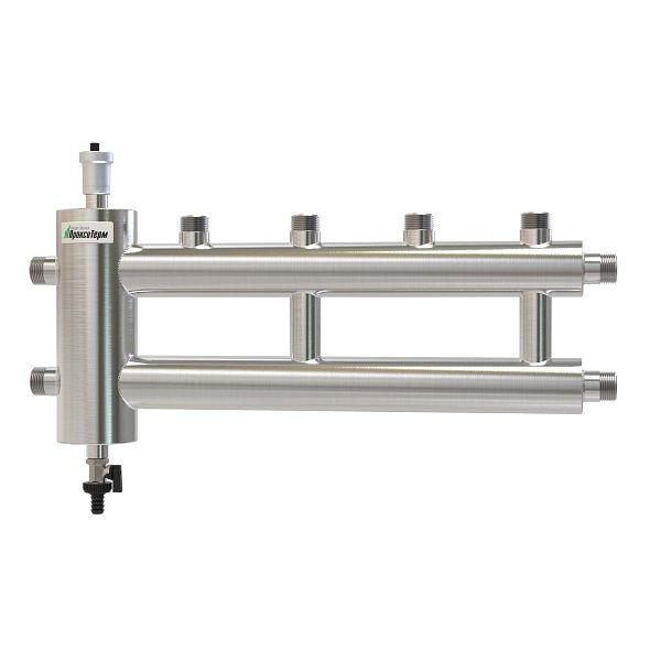 Гидрострелка + коллектор отопления из нержавеющей стали GSK 25-2.1 ECO фото 1