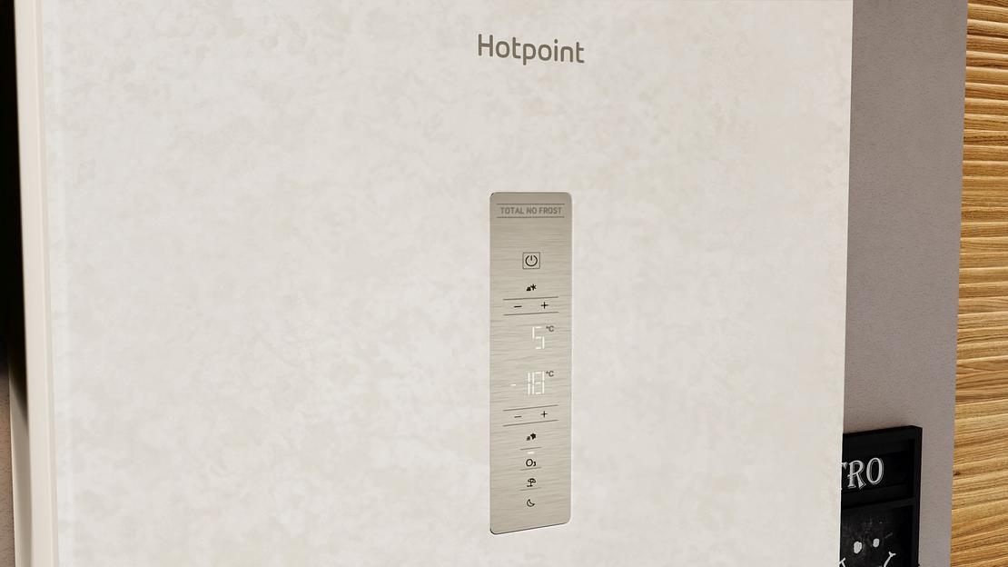 Холодильник Hotpoint HT 7201I AB O3 2-хкамерн. мраморный инвертер фото 3