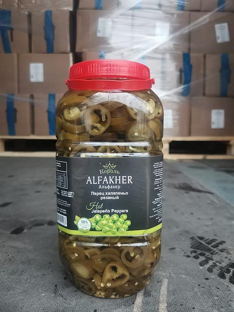 Перец халапеньо ALFAKHER ПЭТ 3000 г фото 1