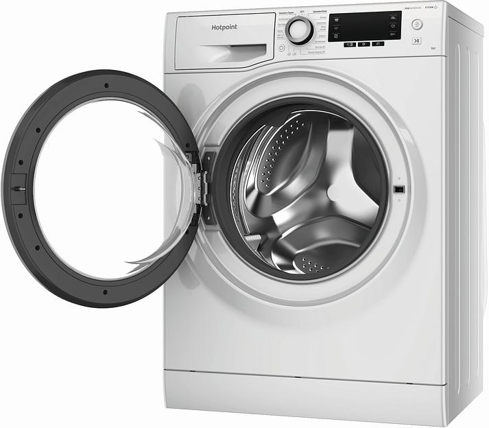 Стиральная машина Hotpoint NSD 6239 S VE RU класс: A загр.фронтальная макс.:6кг белый инвертер фото 4