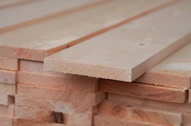 Сухая строганная доска 20х120х6000 мм, сорт AB ОПТ фото 5