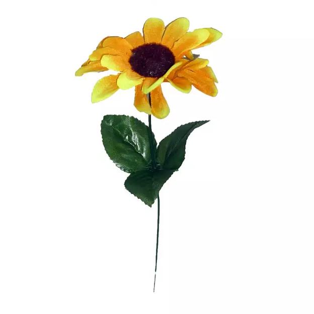 Искусственный подсолнух 32см 001-388 фото 1