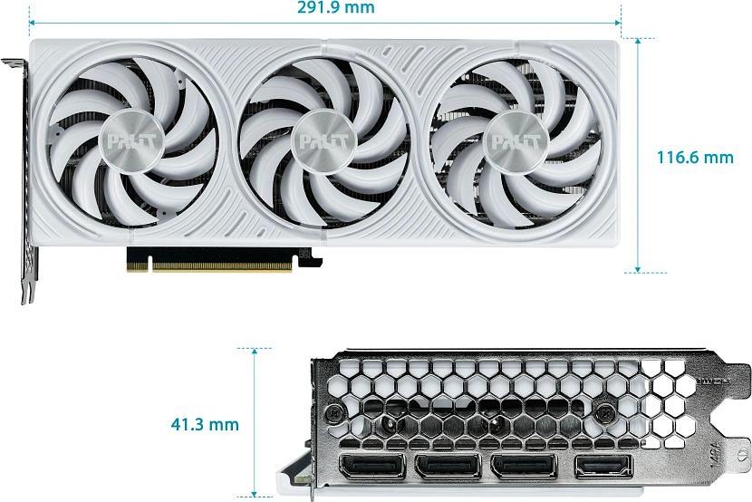 Видеокарта Palit PCI-E 5.0 PA-RTX5070 WHITE OC NVIDIA GeForce RTX 5070 12Gb 192bit GDDR7 2325/28000 HDMIx1 DPx3 HDCP Ret фото 10