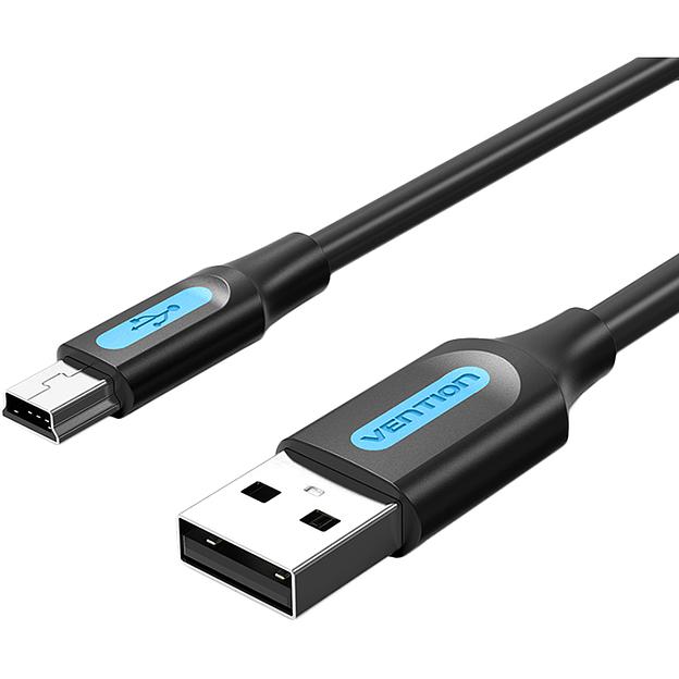 Кабель Vention USB 2.0 AM/mini B 5pin - 1м Кабель Vention USB 2.0 AM/mini-B - 1 м (COMBF) фото 1