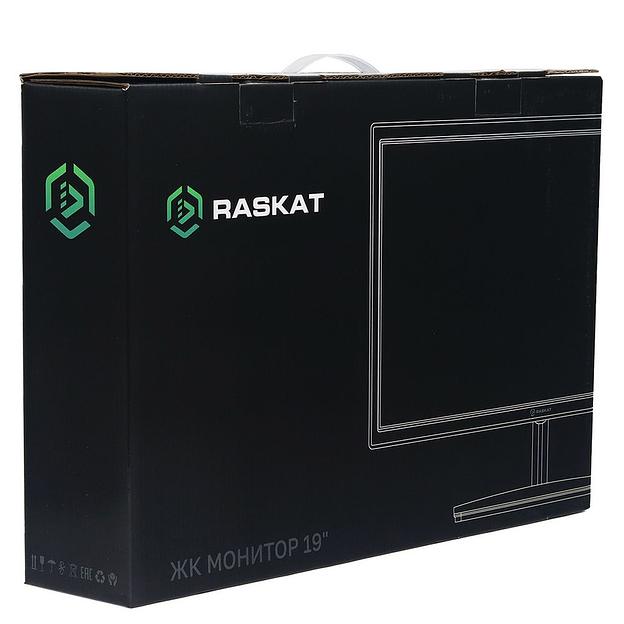Монитор Raskat V19H6DA 19.5", VA, 1600*900, VGA+HDMI, 5 ms, 178°/178°, 1000:1, 60Hz, черный фото 8