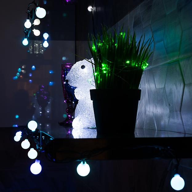 Гирлянда Neon-Night Home Мультишарики фор.:шарики 25лам. ПВХ/медь (303-555) фото 8