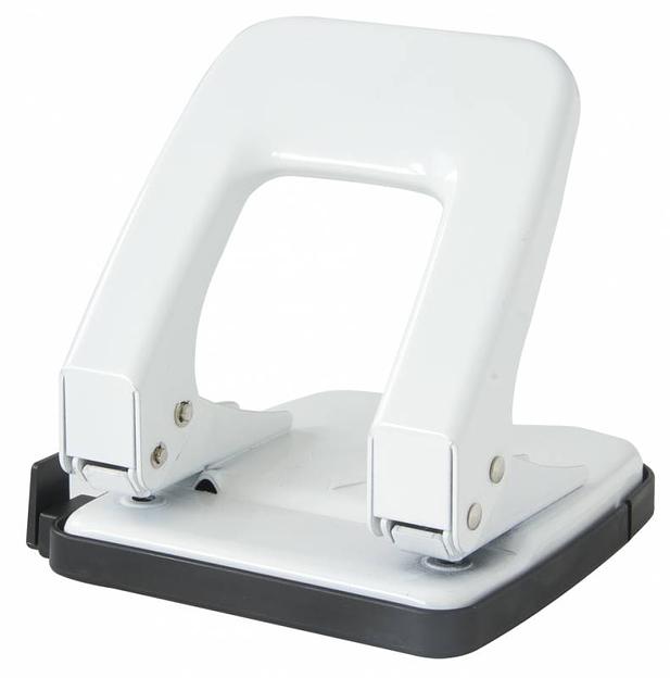 Дырокол Deli E0138 макс.:35лист. металл ассорти отв.:2 с линейкой фото 3