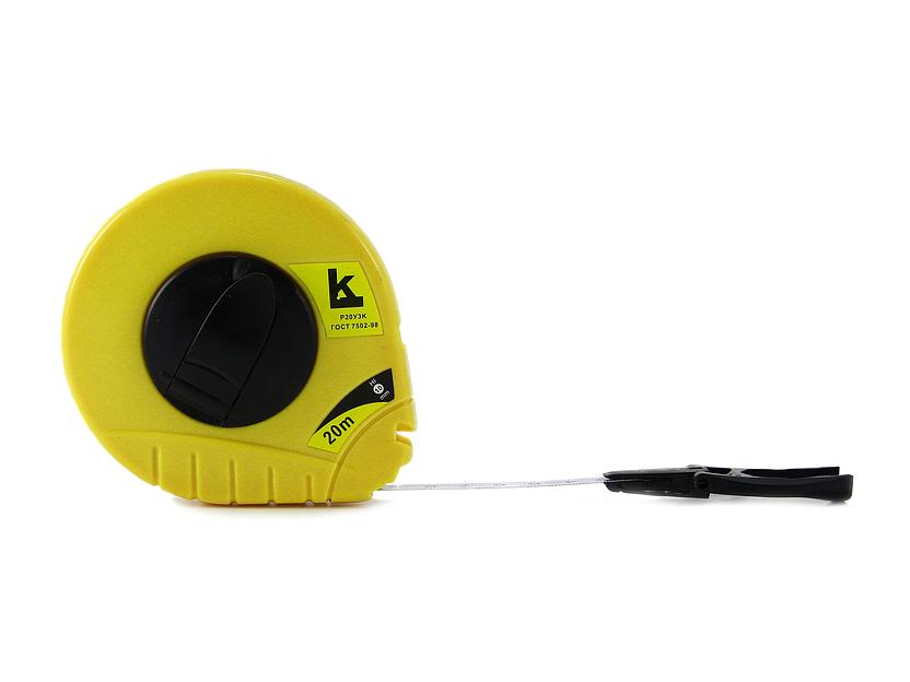 Рулетка 20м с кольцом кл.3 Р20У3К КЛБ с поверкой фото 3