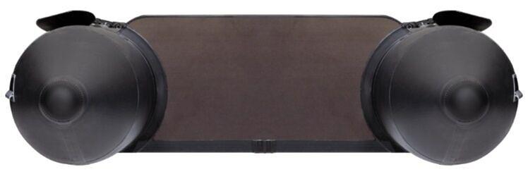 Лодка Таймень NX 2850 киль, слань , 2850*1320*360 мм., цвет: графит-черный фото 7