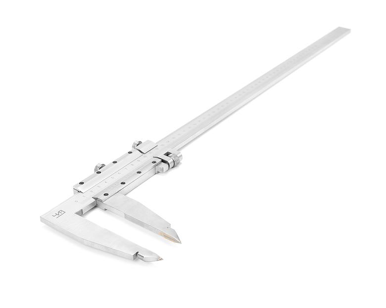 Штангенциркуль разметочный ШЦРТ-III- 500 -0,05 твердосплавными губками 100мм с поверкой фото 3