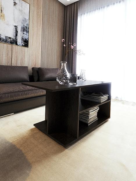 Столик журнальный Wood&Stone «Орион макси» венге 100×50×50.2 см фото 1