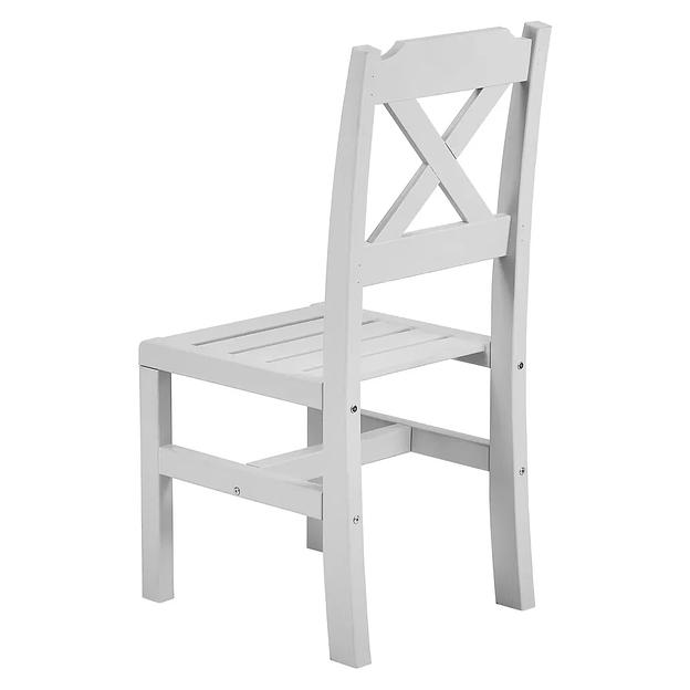  Деревянный стул кухонный со спинкой Больмен, Светло-серый, опт фото 5