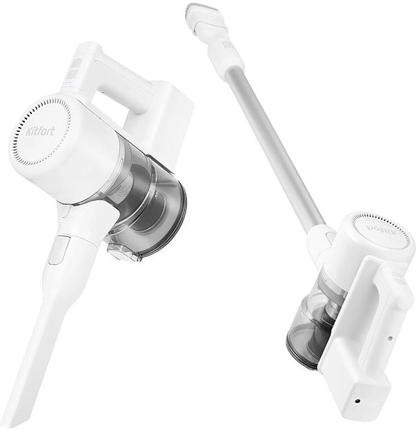 Пылесос ручной Kitfort КТ-5277 250Вт белый/белый фото 6