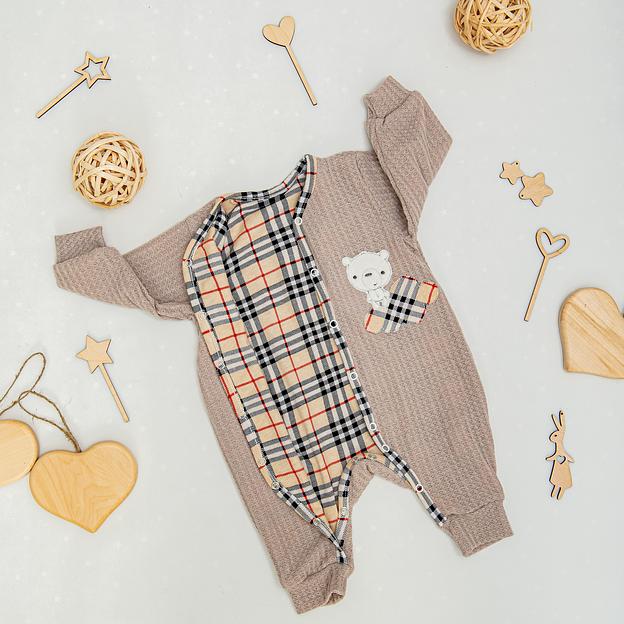 №М-475 Комбинезон двойной с вышивкой, ОПТ фото 3