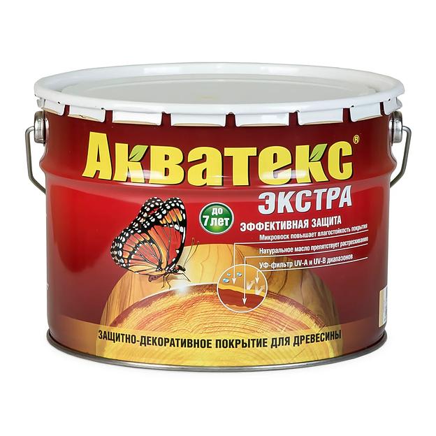 Защитно-декоративное покрытие для древесины Акватекс «Экстра» ОПТ фото 1