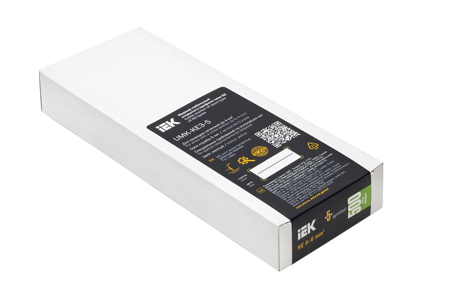 Маркер открытого типа KE 4-6мм2 символ '5' (500шт/упак) IEK фото 2