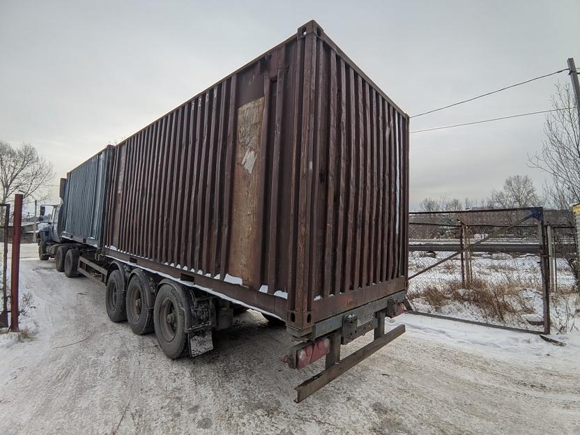 Контейнер 20 футов складской RZDU фото 2