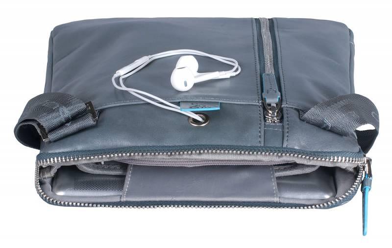 Сумка Piquadro Blue Square CA1816B2/BLU2 синий натур.кожа фото 3