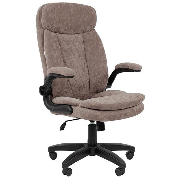 Кресло Chairman Home 533 Россия ткань S темно-бежевый (7193212) фото 1