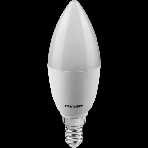 Лампа светодиодная 12вт OLL-C37-12-230-6.5K-E14-FR фото 1