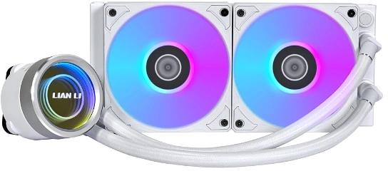 Система водяного охлаждения Lian-Li GA II Trinity 240 Soc-AM5/AM4/1151/1200/1700 белый Al+Cu Ret фото 2