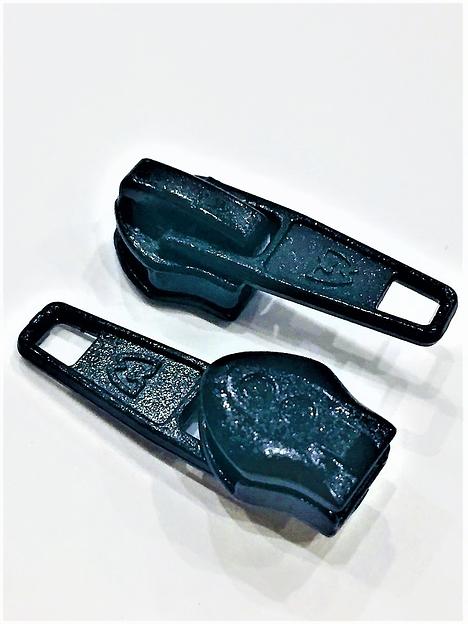 Бегунок спираль №7 черный обувной (Минск) фото 1