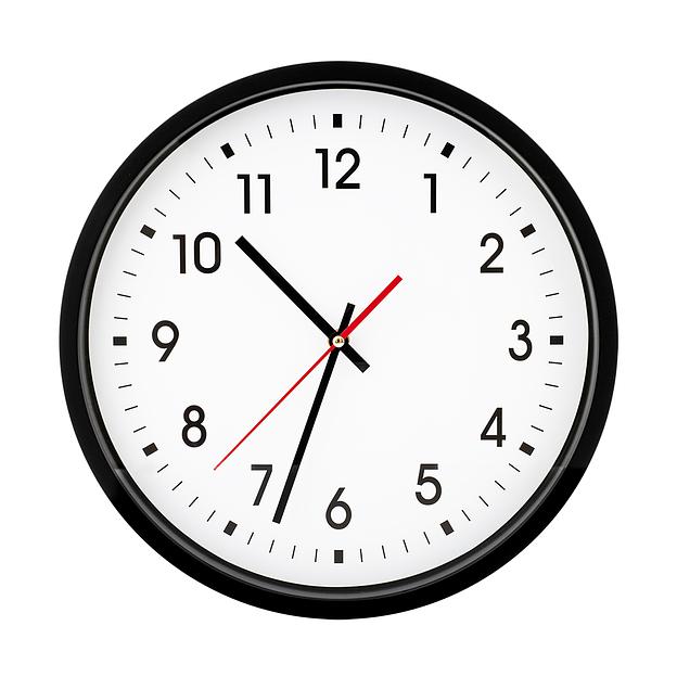 Часы настенные "Классика", Д340 Ш340 В40, белый, чёрный фото 1