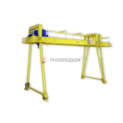 Козловой кран ККД двухбалочный фото 1