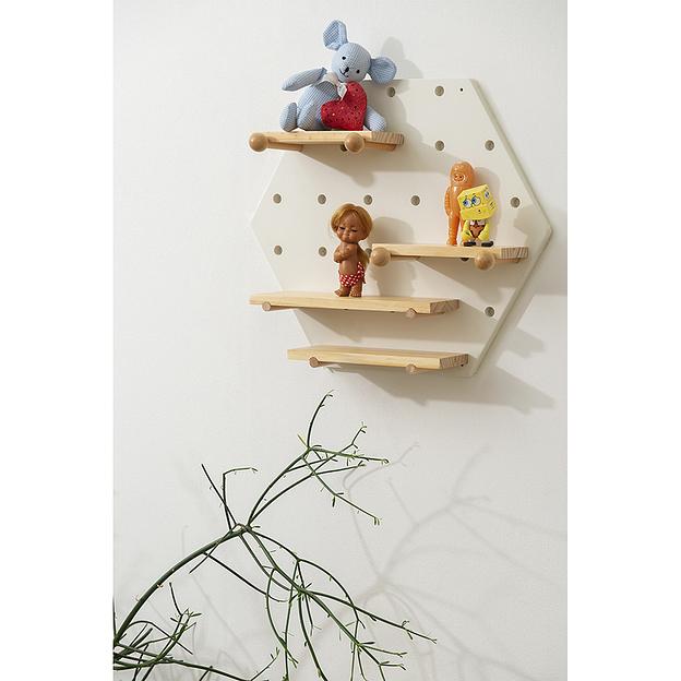 Пегборд Shely, 43х50 см, белый фото 2