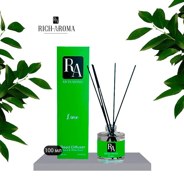 Диффузор «Rich Aroma», аромат Lime, объём 100 мл фото 1