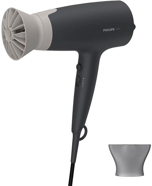 PHILIPS BHD351/10 Фен,2100 Вт, черный/фиолетовый фото 1