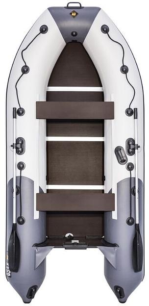 Лодка Ривьера 3400 СК Компакт, 3400*1600*460 мм., цвет: серый-графит фото 3
