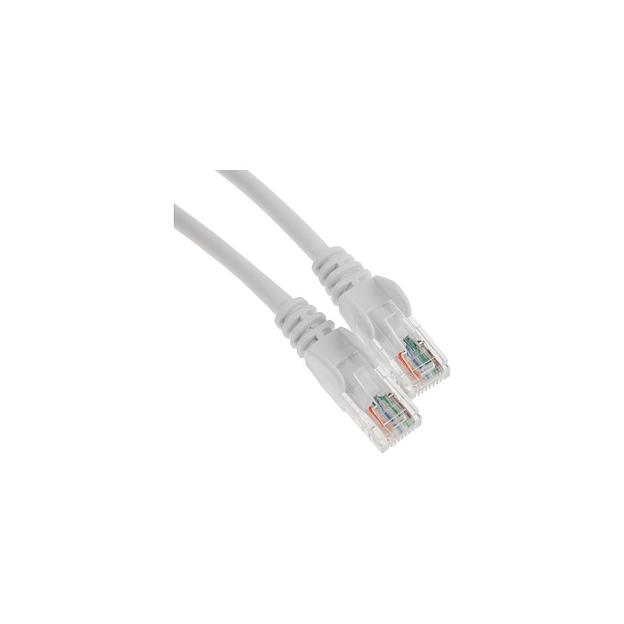 Патч-корд LanMaster вилка RJ-45, вилка RJ-45, кат.5E, LSZH, 10м, белый [lan-pc45/u5e-10-wh] фото 1